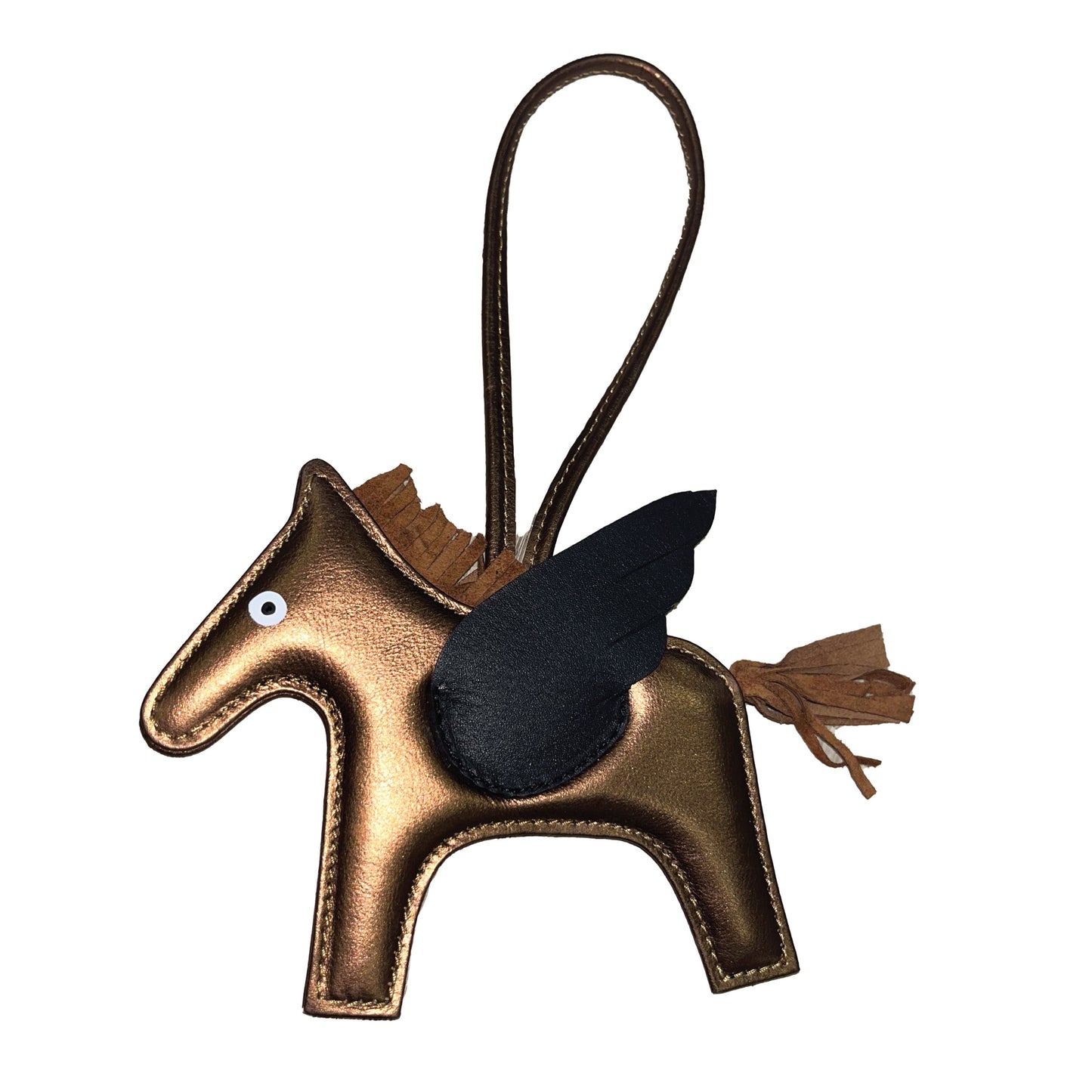 Alebrhijo Bag Charms - Golden Horse